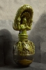 Patanjali, cm.28x77x30, ceramica raku, 2018