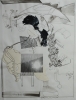 Chöd, cm. 31x45, collage china e acquerello, 2009