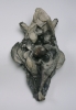 Fiorecubista. cm. 42x25x12, ceramica raku, 2005