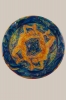 Dakini, cm. 100x100x8, olio su tavola sagomata, 1994
