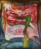 Pelle d’asino, cm. 130x170, olio su carta telata, 1983